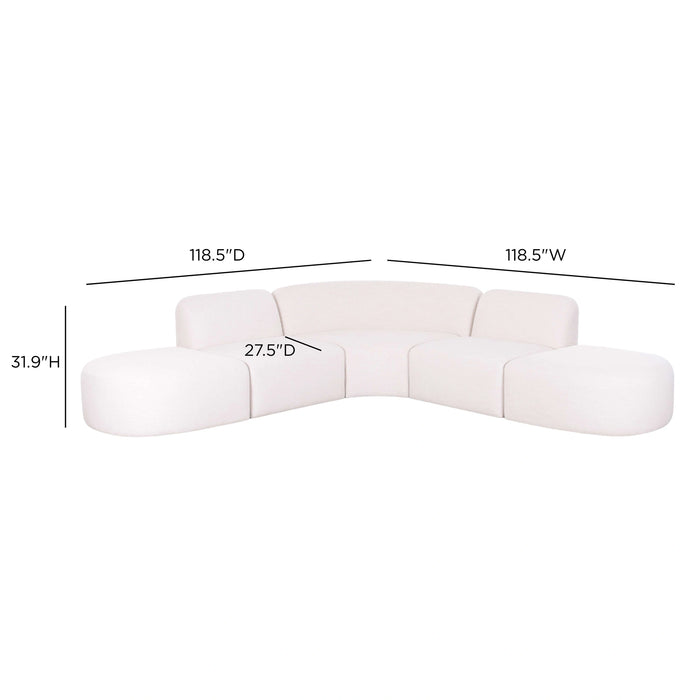 Gorge 5-Piece Euro Sectional