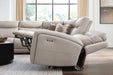 Gravier Power Reclining Sectional with Storage Console - Dream Home Furniture & Mattress (Waite Park, MN)