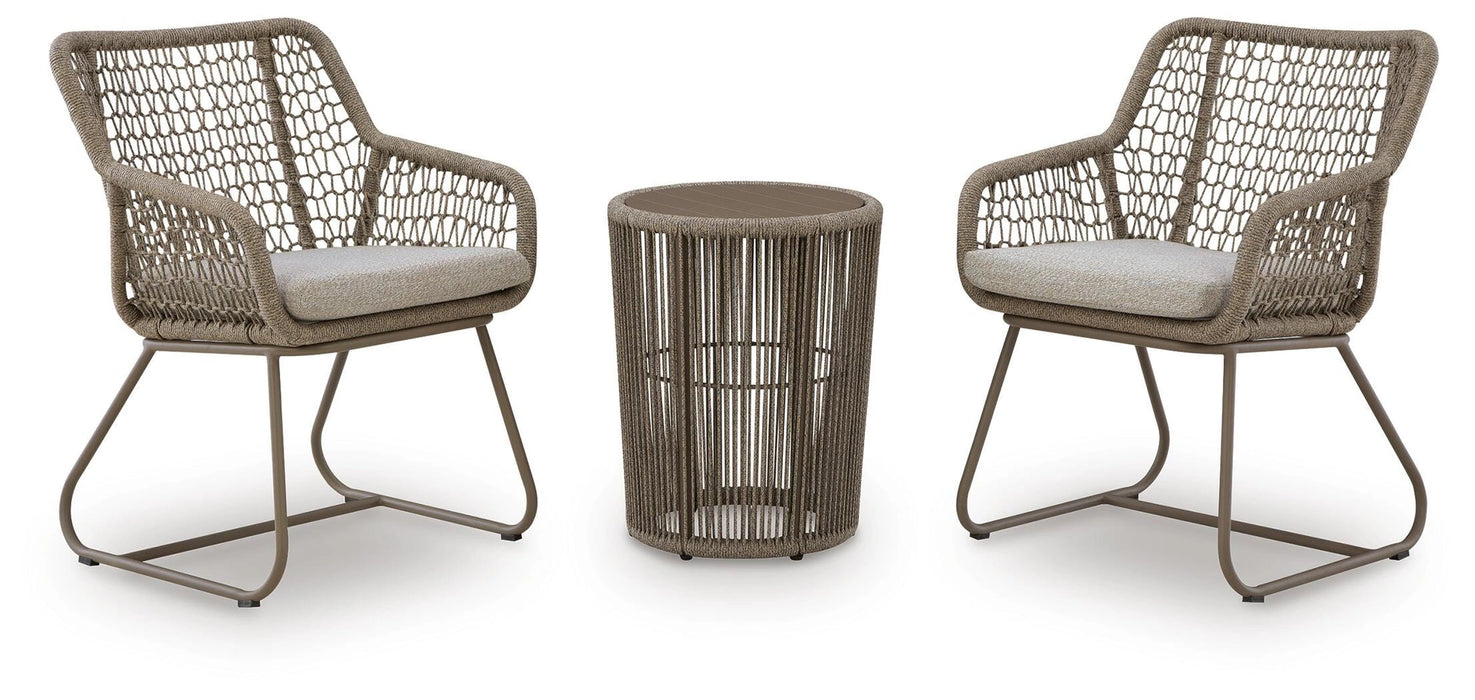 Majors Beach Outdoor Table and 2 Chairs - Dream Home Furniture & Mattress (Waite Park, MN)