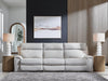 Social Pointe Power Reclining Sectional - Dream Home Furniture & Mattress (Waite Park, MN)