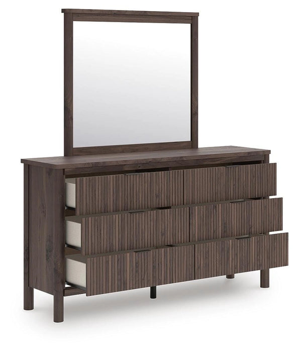 Pamytta Dresser and Mirror - Dream Home Furniture & Mattress (Waite Park, MN)