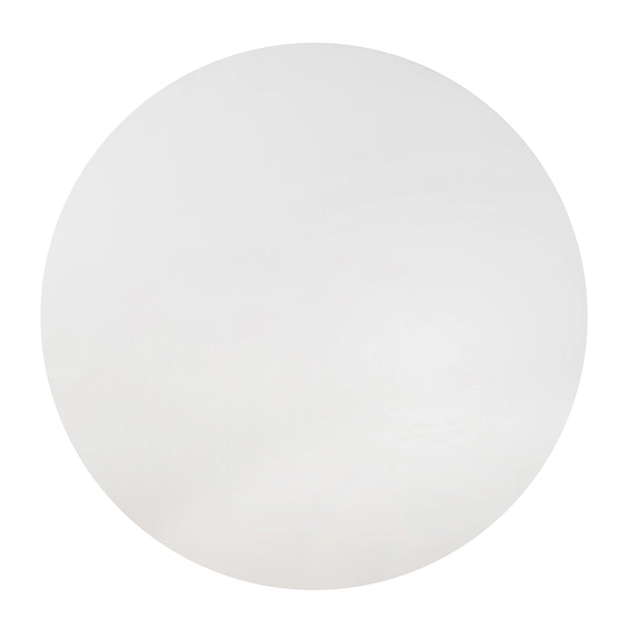 Kali 55" White Round Dining Table