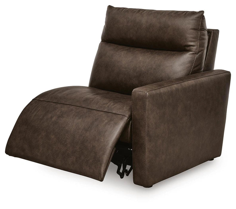 ModZ Power Reclining Sectional with Audio Consoles - Dream Home Furniture & Mattress (Waite Park, MN)