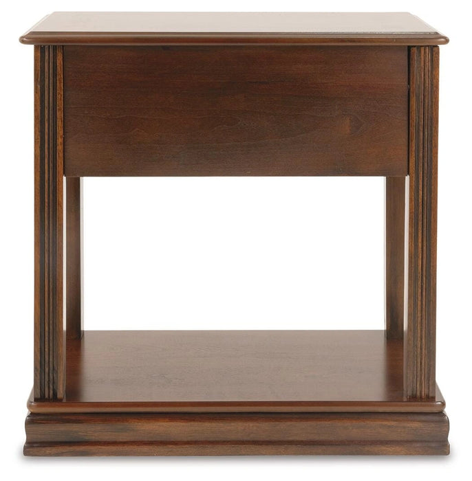 Breegin Chairside End Table - Dream Home Furniture & Mattress (Waite Park, MN)