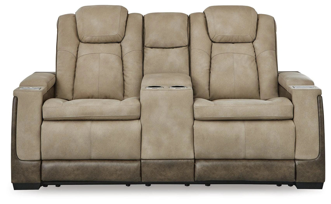 Next-Gen DuraPella Power Reclining Loveseat with Console - Dream Home Furniture & Mattress (Waite Park, MN)