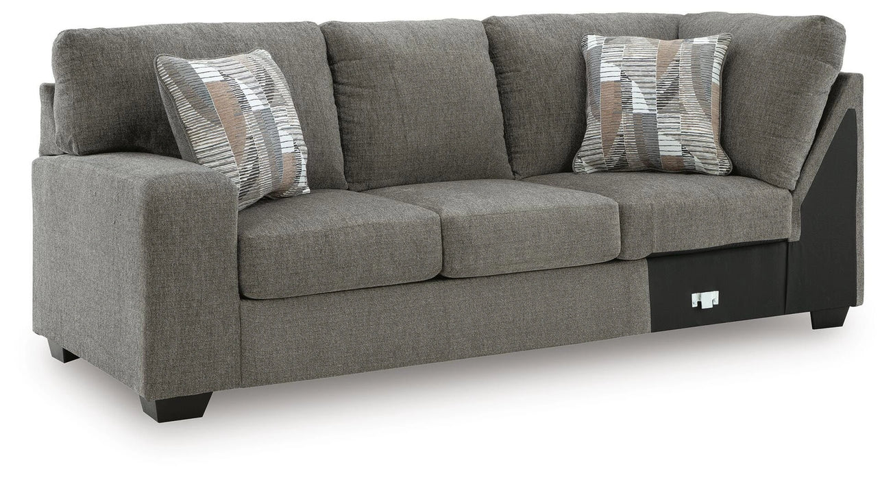 Clarington Sectional with Chaise - Dream Home Furniture & Mattress (Waite Park, MN)