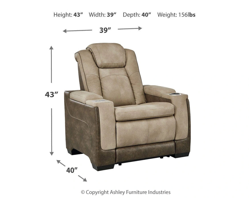 Next-Gen DuraPella Power Recliner - Dream Home Furniture & Mattress (Waite Park, MN)