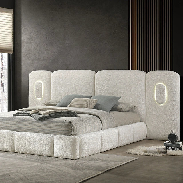 Newhaven E.King Bed - Dream Home Furniture & Mattress (Waite Park, MN)