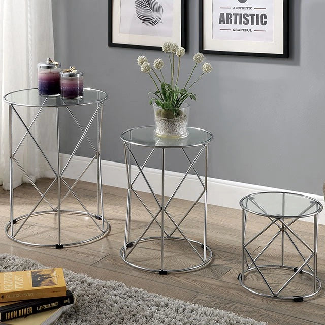 Madyson 3 Pc. Nesting Table - Dream Home Furniture & Mattress (Waite Park, MN)