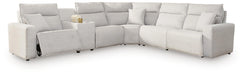 Modmax II Reclining Sectional with Console - Dream Home Furniture & Mattress (Waite Park, MN)