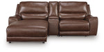 DeepWakes Power Reclining Sectional with Chaise - Dream Home Furniture & Mattress (Waite Park, MN)