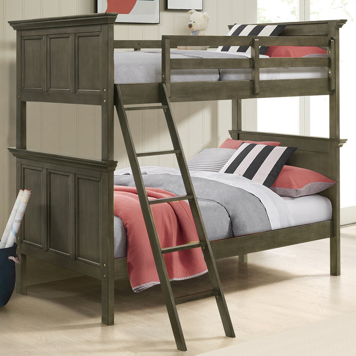 San Mateo Youth Twin over Twin Bunk Bed - Dream Home Furniture & Mattress (Waite Park, MN)