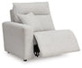 Modmax II Power Reclining Sectional with Chaise and Console - Dream Home Furniture & Mattress (Waite Park, MN)
