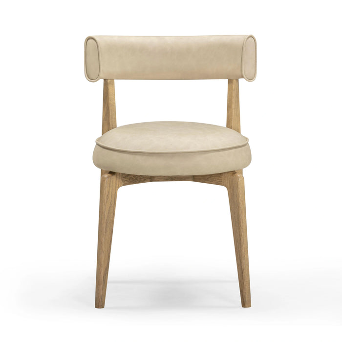 Nikita Performance Vegan Leather Dining Chair