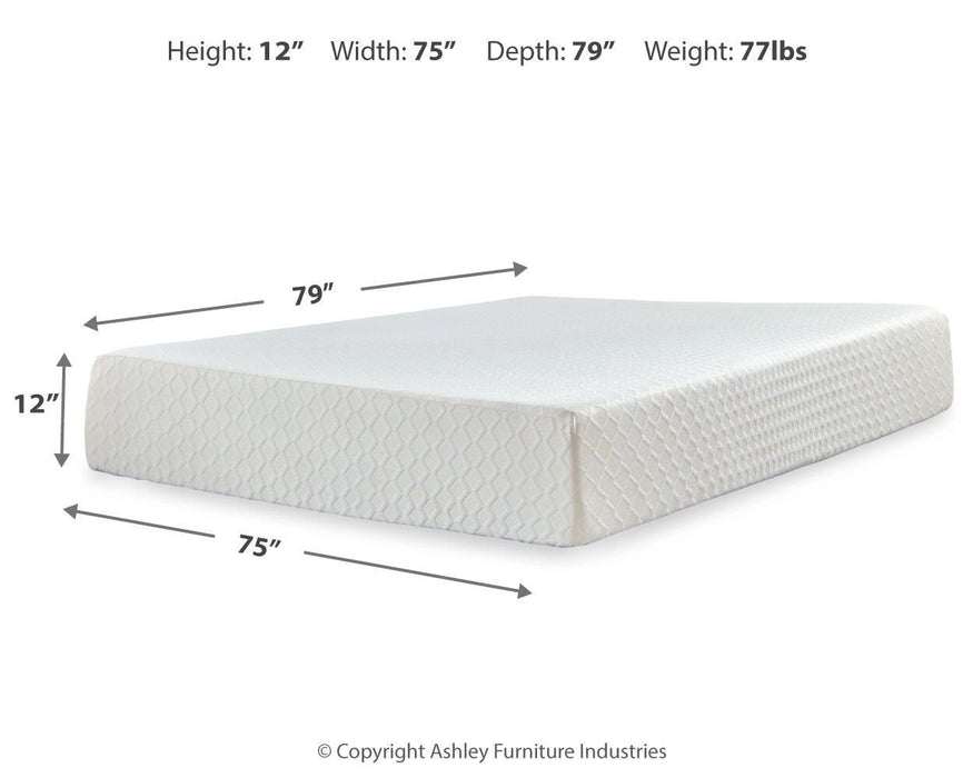 Chime 12 Inch Memory Foam Mattress in a Box - Dream Home Furniture & Mattress (Waite Park, MN)