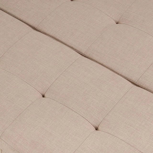 FAZIO Storage Ottoman, Beige - Dream Home Furniture & Mattress (Waite Park, MN)