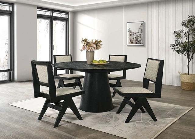 Tottenham 59" Round Dining Table - Dream Home Furniture & Mattress (Waite Park, MN)