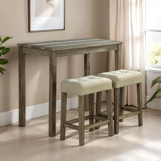 Adelaide 3 Pc. Dining Table Set - Dream Home Furniture & Mattress (Waite Park, MN)