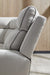 Social Pointe Reclining Sectional with Storage Console - Dream Home Furniture & Mattress (Waite Park, MN)