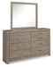 Culverbach Dresser and Mirror - Dream Home Furniture & Mattress (Waite Park, MN)