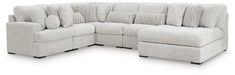 Cuddle Plush Sectional with Chaise - Dream Home Furniture & Mattress (Waite Park, MN)
