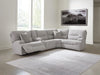 Acklen Place Power Reclining Sectional with Storage Console - Dream Home Furniture & Mattress (Waite Park, MN)
