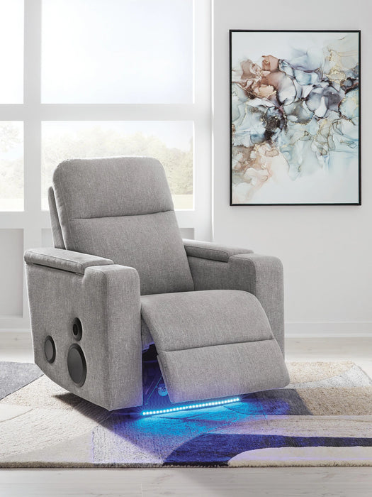 Pineland Power Glider Recliner with Audio System - Dream Home Furniture & Mattress (Waite Park, MN)