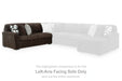 Midnight-Madness Sectional with Chaise - Dream Home Furniture & Mattress (Waite Park, MN)