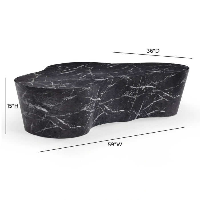 Slab 59" Concrete Indoor/Outdoor Coffee Table