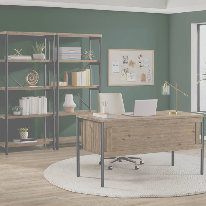 Norcross 60" Half Ped Desk - Dream Home Furniture & Mattress (Waite Park, MN)