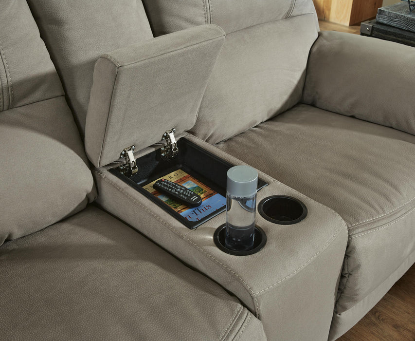 Next-Gen Gaucho Reclining Loveseat with Console - Dream Home Furniture & Mattress (Waite Park, MN)