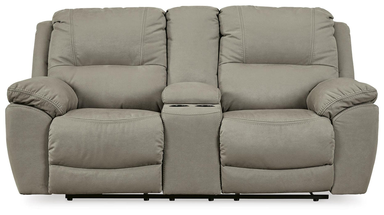 Next-Gen Gaucho Reclining Loveseat with Console - Dream Home Furniture & Mattress (Waite Park, MN)