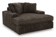 Midnight-Madness Oversized Chaise - Dream Home Furniture & Mattress (Waite Park, MN)