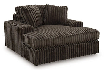 Midnight-Madness Oversized Chaise - Dream Home Furniture & Mattress (Waite Park, MN)
