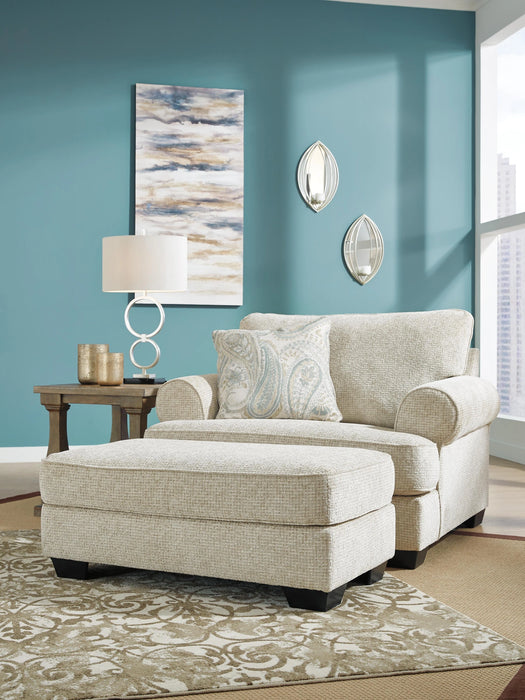 Monaghan Oversized Chair and Ottoman - Dream Home Furniture & Mattress (Waite Park, MN)