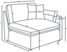 Hobson Corner Chair Sectionals - Dream Home Furniture & Mattress (Waite Park, MN)