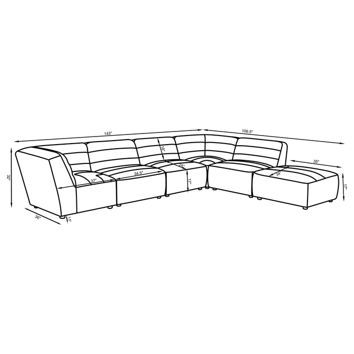 Sunny Modular Sectionals - Dream Home Furniture & Mattress (Waite Park, MN)