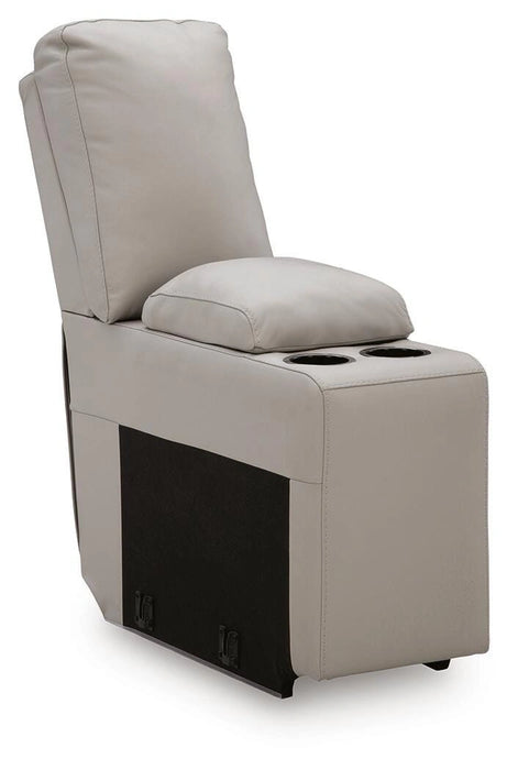 Gravier Power Reclining Sectional with Storage Console - Dream Home Furniture & Mattress (Waite Park, MN)