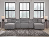 Modmax Power Reclining Sectional with Chaise - Dream Home Furniture & Mattress (Waite Park, MN)