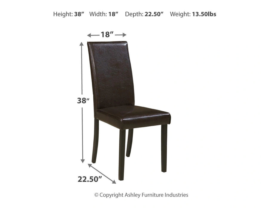 Kimonte Dining Chair - Dream Home Furniture & Mattress (Waite Park, MN)