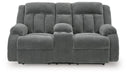 Observation Power Reclining Loveseat with Console - Dream Home Furniture & Mattress (Waite Park, MN)