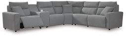 Modmax Power Reclining Sectional - Dream Home Furniture & Mattress (Waite Park, MN)