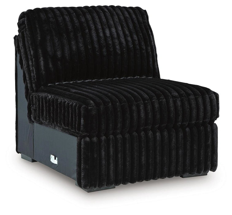 Midnight-Madness Sectional Sofa - Dream Home Furniture & Mattress (Waite Park, MN)