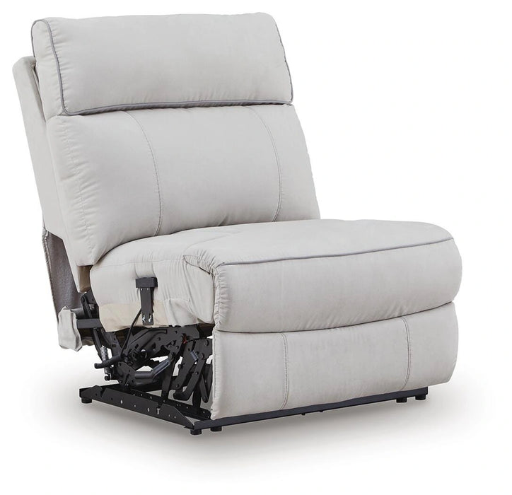 Social Pointe Reclining Sectional with Storage Consoles - Dream Home Furniture & Mattress (Waite Park, MN)