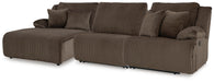 Top Tier Reclining Sofa Chaise Sectional - Dream Home Furniture & Mattress (Waite Park, MN)