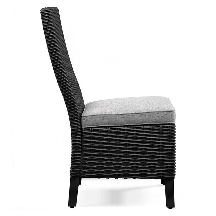 Beachcroft Outdoor Side Chair with Cushion (Set of 2) - Dream Home Furniture & Mattress (Waite Park, MN)