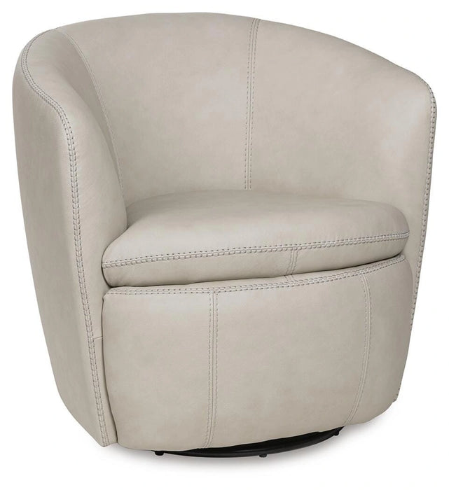 Kierreys Swivel Accent Chair - Dream Home Furniture & Mattress (Waite Park, MN)