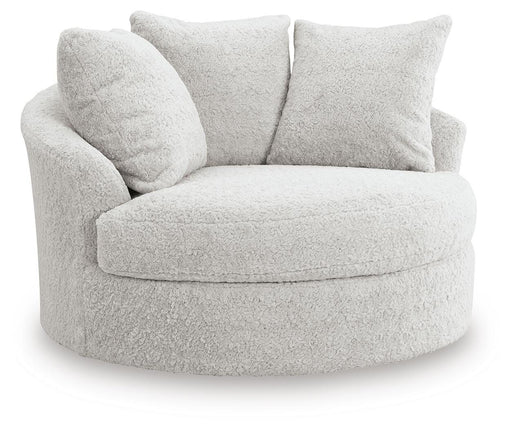 Cuddle Plush Oversized Swivel Accent Chair - Dream Home Furniture & Mattress (Waite Park, MN)