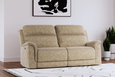 Next-Gen DuraPella Power Reclining Sofa - Dream Home Furniture & Mattress (Waite Park, MN)