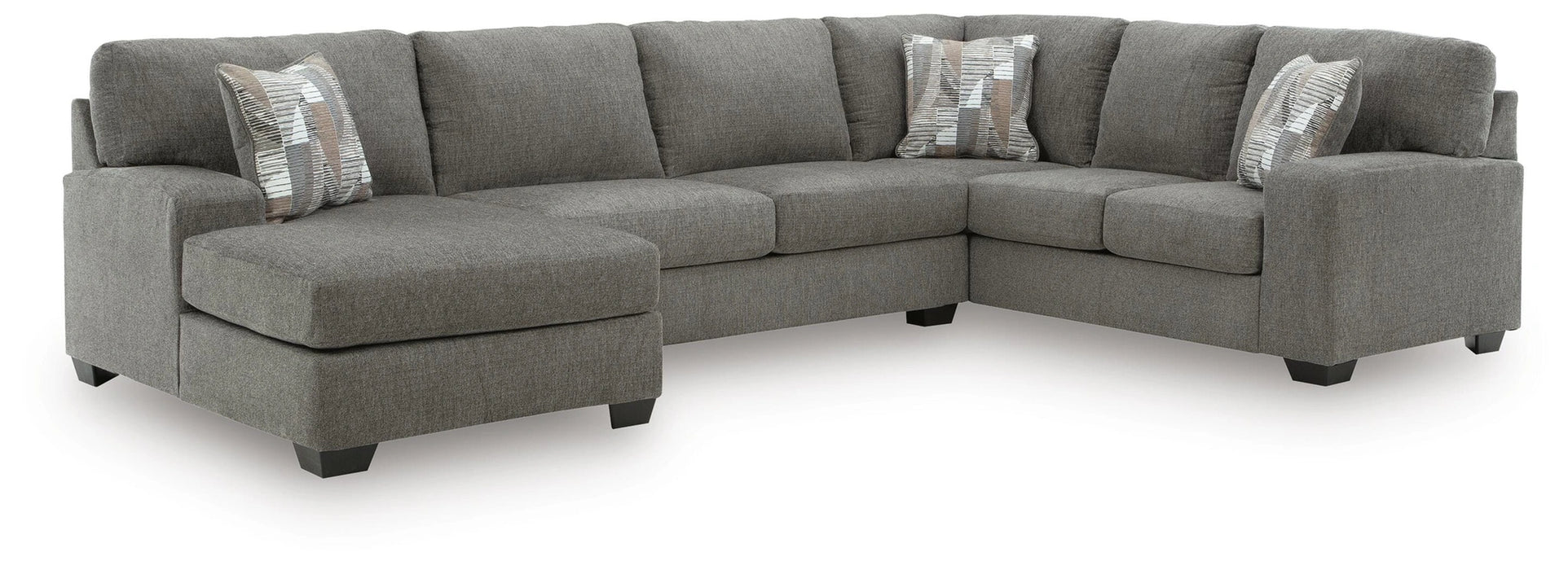 Clarington Sleeper Sectional with Chaise - Dream Home Furniture & Mattress (Waite Park, MN)